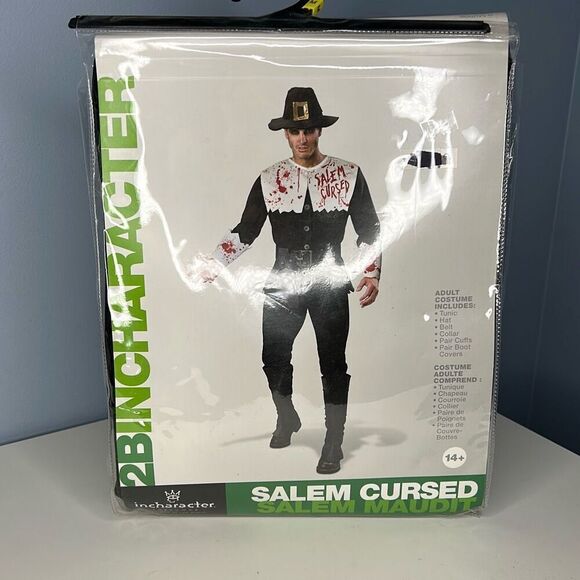 Salem Cursed Halloween Costume In Character Medium Adult Fun World CM11139 - Picture 1 of 7